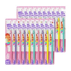 키즈세이프 칫솔 1단계, 랜덤 발송, 1개입, 20개