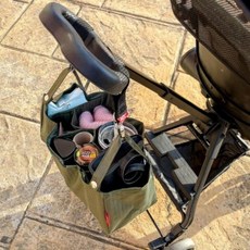 유모차가방 기저귀가방 오픈형 프리미엄 방수, 카키, 카키