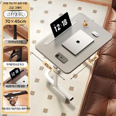 침대책상 서랍데스크 벙커 슈퍼 선반 공장책상 베드 미니 높낮이조절 북쿠션 재택근무 블랙프레임 하부 책상겸, 대형 우수한 슬롯 클래식 그레이