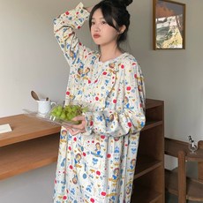 캐릭터 긴팔 홈웨어 잠옷