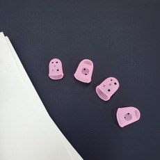 골무 손가락골무 부자재 바느질, 투명