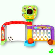 GS 3in1 베이비 스포츠센터 놀이체육 유아농구대