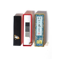 汶采 一ツ亀 書法水墨墨條 日本原裝進口, 詳見包裝