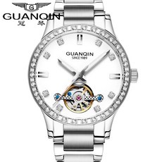 冠琴 瑞士手錶 精緻女士手錶 全自動機械錶 高檔名媛風防水手錶 時尚腕錶 夜光 高品質鏤空輕奢女錶 小眾設計【時禮】