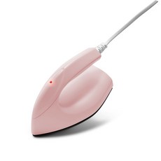 【無品牌】-迷你熨鬥 學生宿舍電熨鬥迷你低溫旅行小功率熨燙機, 1個, 粉色:美規