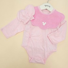 아가방 봄 여름 가을 배냇 수트 베넷 저고리 신생아 아기 베냇 배넷 베넷 슈트 미키핑크3종