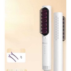 낙원굿즈 에어스트레이트 휴대용 스타일러 음이온, 1개, (미몽 핑크) 2억 음이온