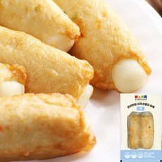 [부산어묵] 프리미엄 손말이어묵 떡맛 쫄깃한 떡이 가득 들어간 수제 어묵, 3개, 160g
