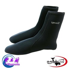 SAEKODIVE 潛水襪 3mm 紫玉蘭 LSK-2, 1個, 2XL