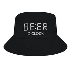 Funny Call Me Daddy 버킷 모자 - 패커블 자외선 차단 모자 남성 여성 해변 낚시 여행용 Beer Oclock 단일 사이즈