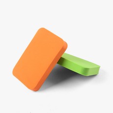 썬플렉스 클리너스폰지 (2가지색상) 러버스펀지 탁구용품, 오렌지