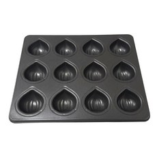 국산 밤모양틀 마들렌틀 12구 버터떡틀 밤틀, 1개