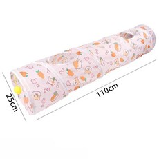 고양이 강아지 접이식 애완 동물 터널 당근 디자인의 대화형 놀이 텐트 실내실외 사용 내구성 놀이터, 색상: 6. Long Way, 1개