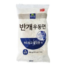 면사랑 반개우동면 부드럽고 쫄깃한맛(1인식), 1개, 250g