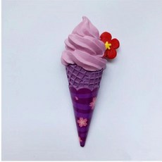 수제 그린 딸기 밀크 초콜릿 아이스크림 냉장고 자석 관광 기념품 스티커 선물, 16. 019