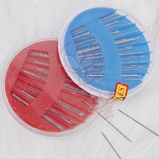 [혜명상사] 바늘 세트 바늘세트 리빙블러썸 함 반짇고리함 실꿰기