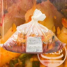 종가집 우리땅 총각김치 5kg 김치 냉장 박스, 1개