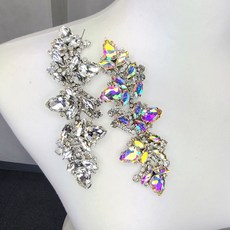 보석모티브 N-036, 금도금, 크리스탈, 1개