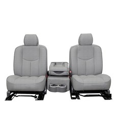 Runfider 쉐보레 실버라도 및 GMC 시에라 1500 1999-2006 및 클래식용 앞좌석 커버 간편한 청소 및 설치 - 그레이, Runfider 쉐보레 실버라도 및 GMC 시에라 15