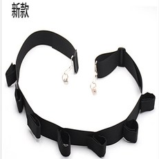 車載魚竿綁帶架 車頂收納固定綁帶 車內便攜神器 漁桿支架, 升級款車載魚竿綁帶 黑色兩條