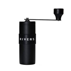 Rivers 手搖磨豆機 - 咖啡研磨器 日本製造, 1個, 黑