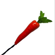 재밌는 자동차 안테나볼 햄버거 핫도그 안테나 악세사리 모닝 레이 스파크 익스테리어, 10. 당근 (안테나X)