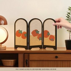 그린 미니병풍 현관장식 거실장식 40x30 칸막이, 1개, 타임 블루밍 D-30 x 20