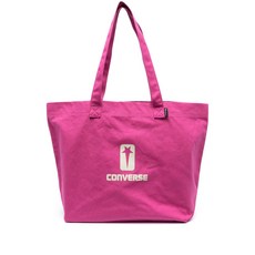 컨버스 컨버스 X 다크쉐도우 로고 프린트 토트 백