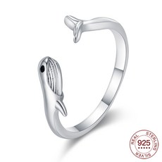 귀칼 반지 코스프레 악세사리 귀멸의칼날 조절 가능한 S925 스털링 실버 고급 주얼리 패션 로맨틱 선물 커플 귀여운 동물