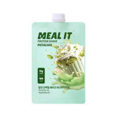 밀잇 단백질 쉐이크 파우치 피스타치오, 40g, 1개