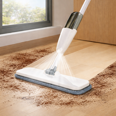 젠토 뿌리고쓱 스프레이 밀대 물걸레 간편세척 리필용 극세사 패드 3p, 1세트