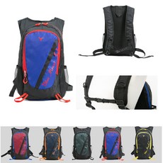 넉넉사이즈 등밀착 자전거 사이클 백팩 가성비 남성가방 귀중품포켓 통기성 어깨편한 생활방수, 레드