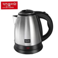 키친플라워 알파 전기포트 1.5L/무선전기주전자 79000EA 1EA, 본상품