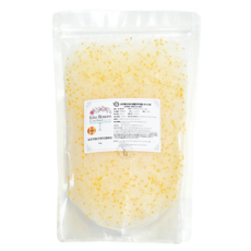 (SG) 에코블라썸 드라이플라워 보관용 오렌지지시겔 실리카겔 건조제 (구슬형), 1kg, 1개