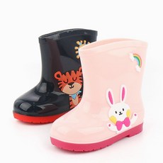 레비스풋 토끼 호랑이 동물 여아 남아 키즈 주니어 레인부츠 유아동장화