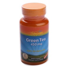 THOMPSON 綠茶膠囊 450mg, 60顆, 1罐