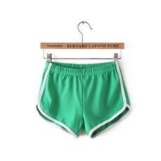 Onedays 美臀運動短褲 夏季韓版透氣跑步瑜珈健身百搭鬆緊線條學生真理褲 均碼 共7色