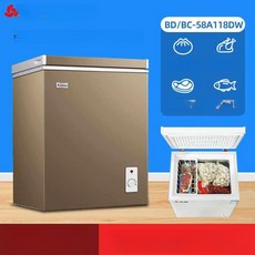 미니 냉동고 방문설치 가정용 자취용 스탠드형 원룸 김치, 기본 모델명/품번, BC-58A118DW 특허 서리 감소 모델