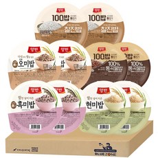 [블루존] 동원 양반밥 5종 10개입 (찰진+흑미+현미+오미+통곡물)x2, 130g
