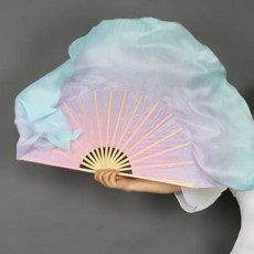 真絲夢幻 古典舞跳舞扇子 粉紫藍31骨, 1套