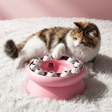강아지 고양이 먹이퍼즐 간식 노즈워크 사냥놀이 장난감, 1개