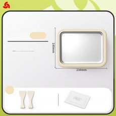 올데이프로덕트 철판아이스크림판 메이커, 대형 뚜껑 포함 23x18cm 아이보리, 기본 색상