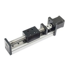 선형 레일 가이드 볼 스크류 SFU1605 사각형 (NEMA17 스테퍼 모터 포함) DIY CNC 라우터 부품 X Z 액추에이, 03 Stroke 100mm, 02 0.7N motor