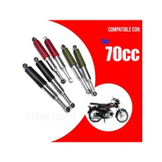 혼다 리판 자링 론신 JH70 슈퍼 커브 JL 레드/그린/블랙용 오토바이 서스펜션 쇼크 업소버, 01 빠른, 02 Red