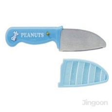 어린이용 스텐 둥근안전칼 칼집포함 엄마