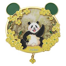 판다 유채꽃 모래 냉장고 자석 냉장고 마그네틱 판다 푸공주 인테리어 소품