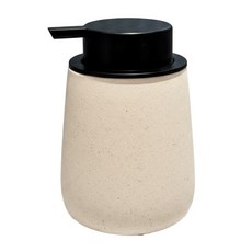 코지 무드 버블형 도자기 디스펜서 460ml, 아이보리, 1개