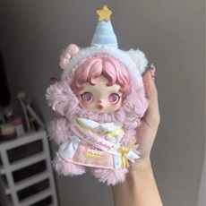 겨울교향곡 스컬판다 모닝 이슬 인형 옷 라이트 위빙 가든 2세대 SP 의류 에나멜, 생일 케이크 파티 12