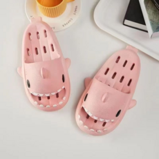 炫酷星空鯊魚拖鞋 夏季戶外休閒沙灘拖鞋