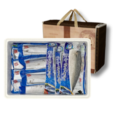 영앤피쉬 프리미엄 제주 생선 선물세트 추석 명절선물, 실속갈고세트(갈치2마리+고등어살3팩)